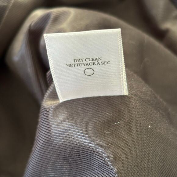 A.L.C. Bishop Blazer Jacket Single Breasted Front Button Wool Navy Blue Size 0 - Picture 8 of 10